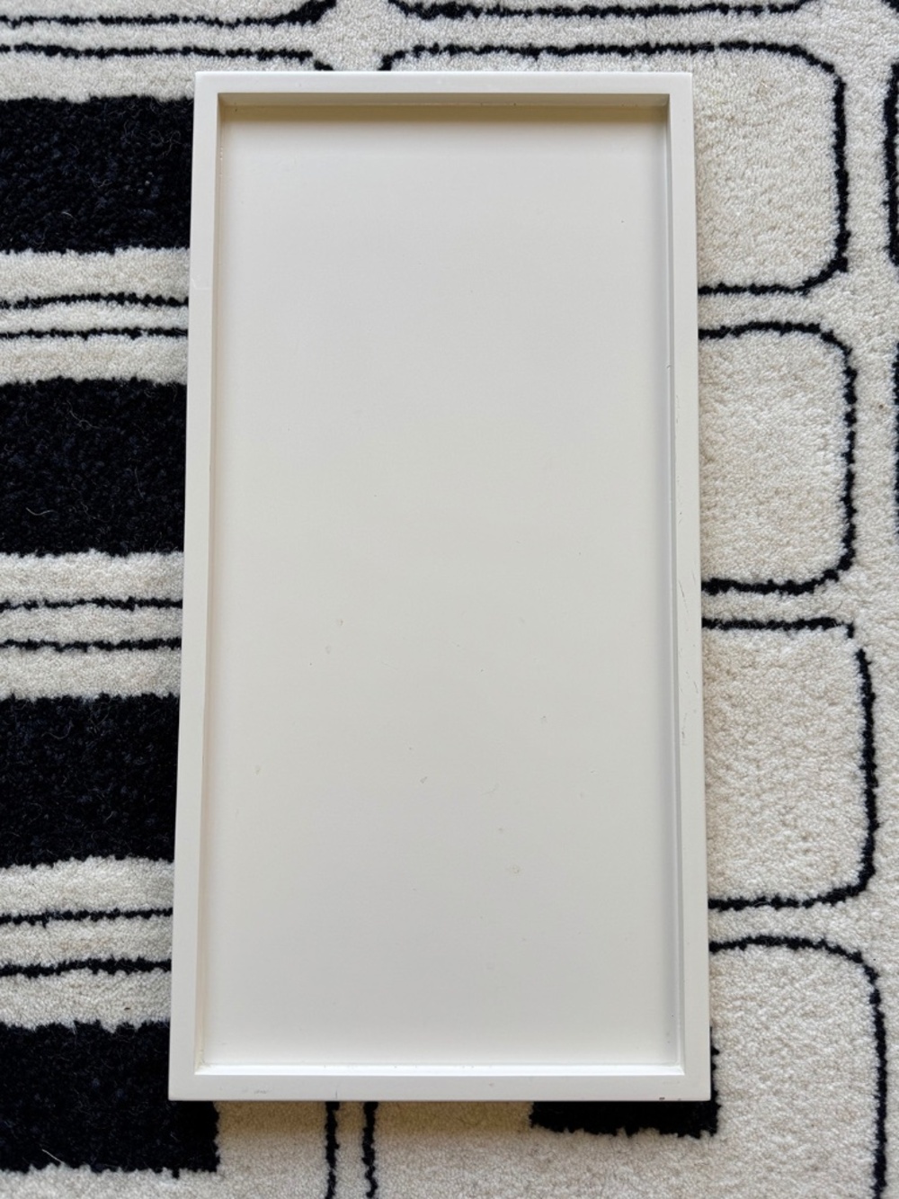 Barbara Barry Lacquered Wood Tray (Rare Find)